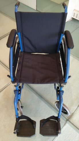 Silla de ruedas manual de segunda mano de aro grande